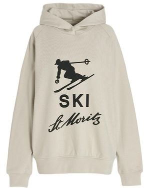 Bally Graphic Hoodie - White