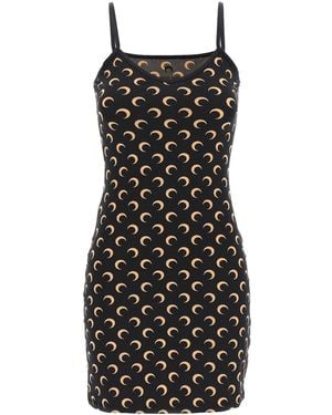 Marine Serre 'Moon' Dress - Black
