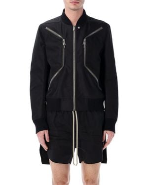 Rick Owens Regular Bomber Jacket - Black