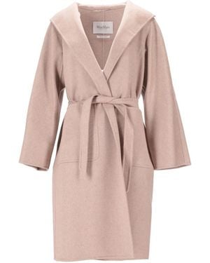 Max Mara Shawl Lapel Trench Coat - Pink
