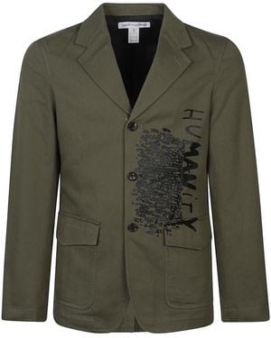Comme des Garçons Graphic Jacket - Green