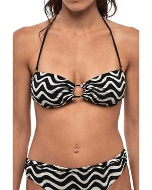 Stella McCartney Graphic Swimwear - Black