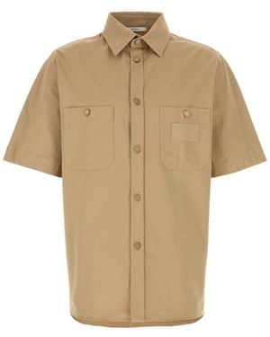 Givenchy Regular Logo Shirt - Natural
