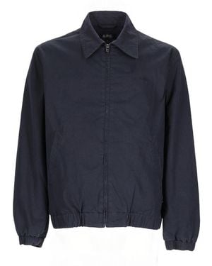 A.P.C. Shirt Collar Jacket - Blue