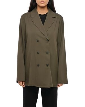 Rohe Notched Lapel Blazer - Green