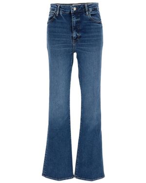 FRAME Flared High Rise Jeans - Blue