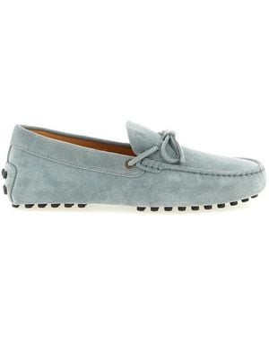 Tod's Suede Loafers - Green