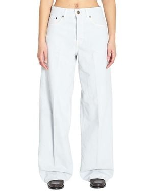 Haikure Regular Mid Rise Jeans - White