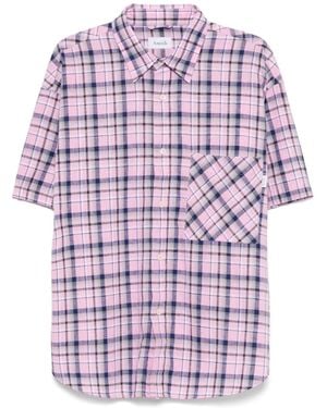 AMISH Checked Shirt - Red
