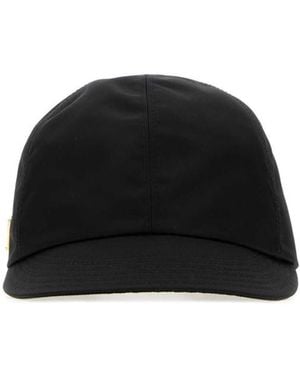 Prada Logo Baseball Hat - Black