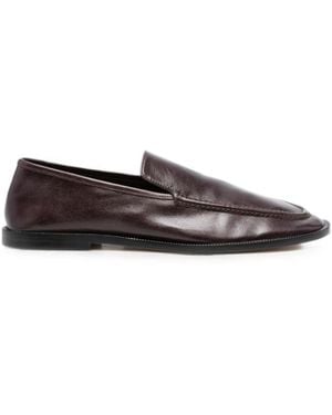 Alysi Solid Loafers - White