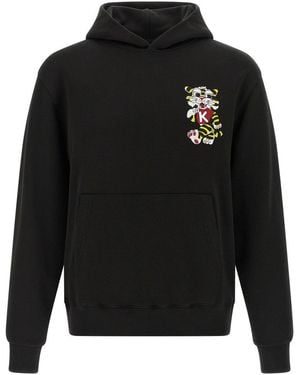 KENZO 'Wild Tiger Embroidered' Hoodie - Black