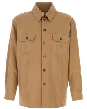 Valentino Shirt Jacket - Brown