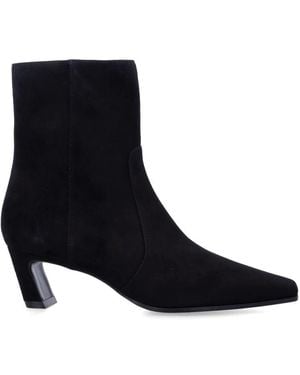Stuart Weitzman Suede Boots - Black
