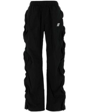 T By Alexander Wang Alexanderwang. T Mid-Rise Zip Cargo Pant - Black