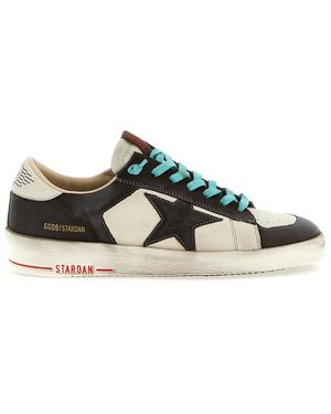 Golden Goose Lace Up Sneakers - Green