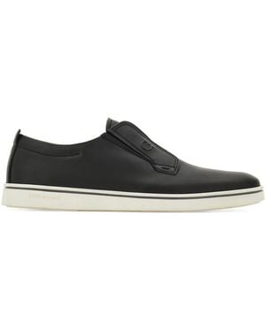 Ferragamo Logo Sneakers - Black