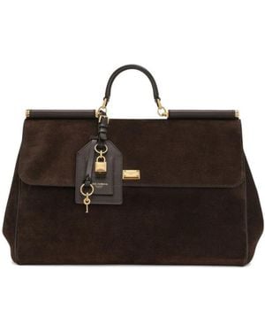 Dolce & Gabbana Dark Sicily Tote - Black