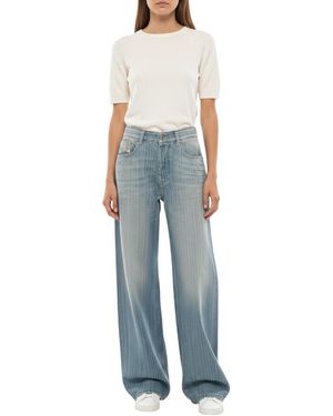 DIESEL Loose Low Rise Jeans - Blue