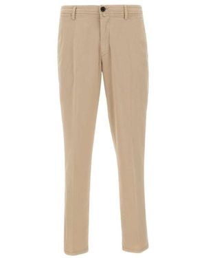 Peuterey Formal Slim Fit Pants - Natural