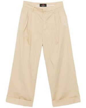 Peuterey Pleated Trouser - White