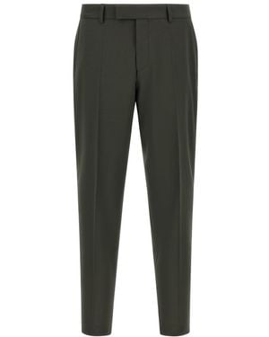 BOSS Flat Front Pants - Gray