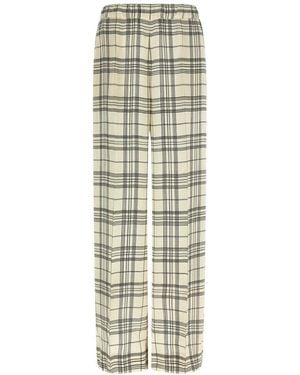 Jil Sander Fluid Viscose Trousers - Metallic