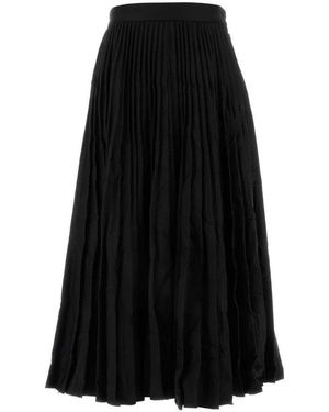 Balenciaga Wool Skirt - Black