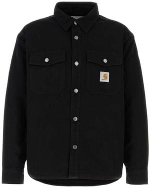 Carhartt Regular Logo Overshirt - Black
