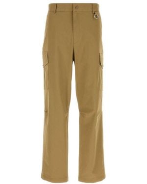 Moncler Solid Cargos Trouser - Natural