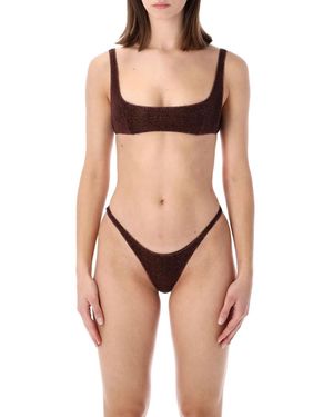 Oséree Oséree Swimwear Lumière Sportini Bikini - Natural