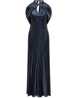 Designer Solid Blue Dresses for Women - Up to 72% off | Lyst