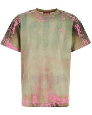 DIESEL Crew Neck T-Shirt - Green