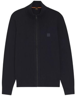 BOSS Logo Jacket - Blue