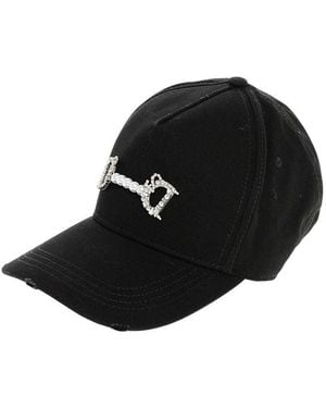 DSquared² Embellished Baseball Cap - Black