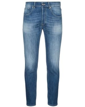 Dondup Mid Rise Jeans - Blue