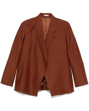 BITE STUDIOS Open Blazer - Brown
