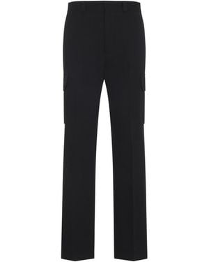 Givenchy Straight Cargo Pants - Black