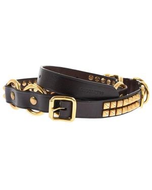 DSquared² Studded Casual Belt - Black