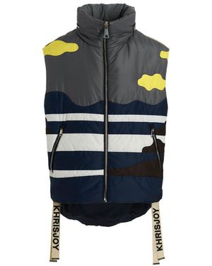 Khrisjoy 'Cactus' Oversize Vest - Blue
