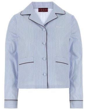 Gucci Light Stripes Shirt - Blue