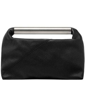MM6 by Maison Margiela Logo Clutch - Black
