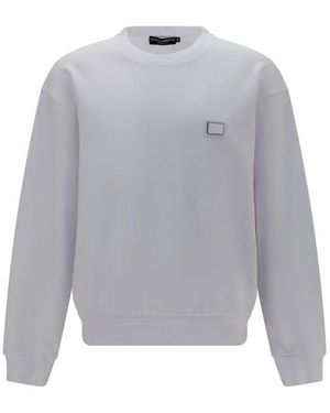 Dolce & Gabbana Sweatshirt Cotton - Grey