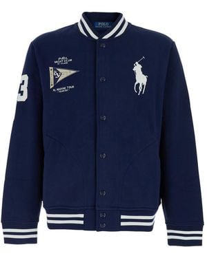 Polo Ralph Lauren Regular Varsity Jacket - Blue