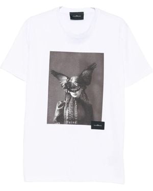 John Richmond Cotton T-Shirt - White