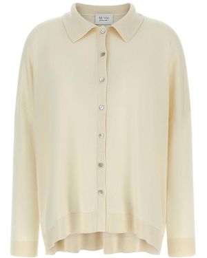 Be You Lady17 Cardigan - Natural