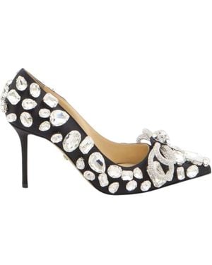 Mach & Mach Embellished Pumps - Metallic