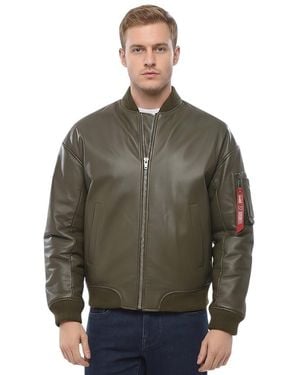 DSquared² Solid Bomber Jacket - Green