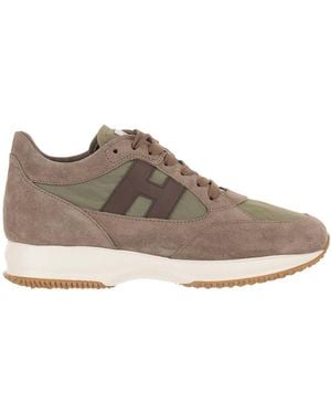 Hogan Logo Hxm7130Gc80 Sneakers - Brown
