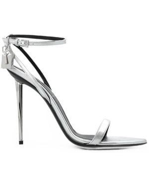 Tom Ford Ankle Strap Heels - White